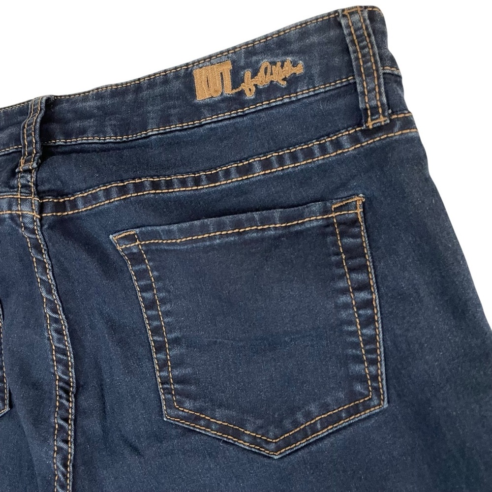 Kut From The Kloth ALI Fit and Flare Jeans Dark Wash 6 - Picture 10 of 12